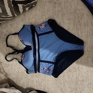 Two Piece high waist swimsuit